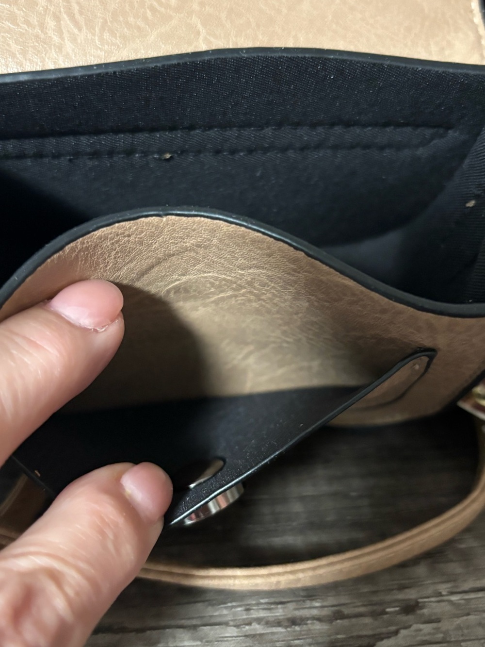 Sam & Hadley Embossed Floral Mini Crossbody Bag - Picture 7 of 8
